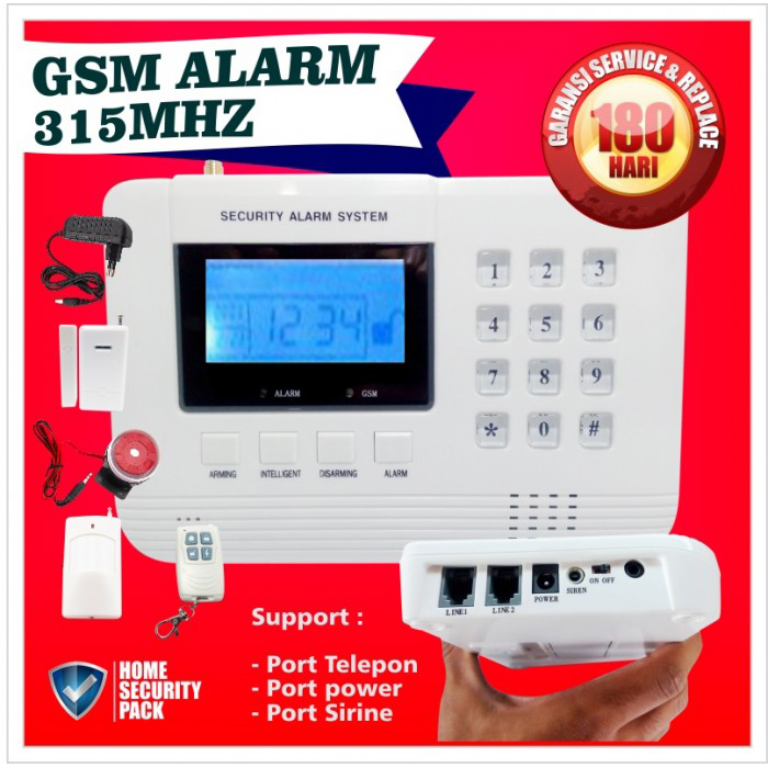 gsm security alarm 315mhz B 700x700