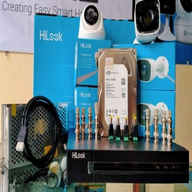 Promo Paket CCTV HiLook 4 Camera 2MP