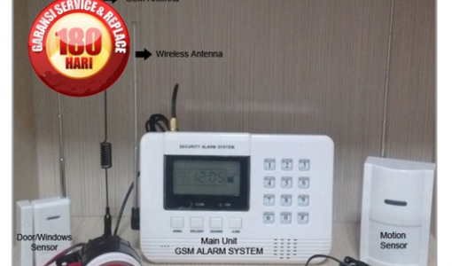Paket Alarm Security Sistem GSM