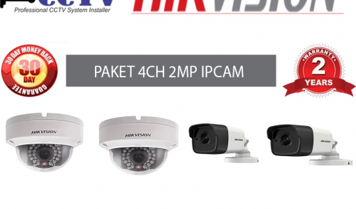 Paket CCTV IP Cam Super HD 4 Camera